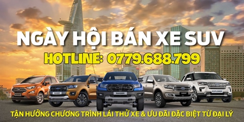 Ngày hội xe SUV tại Ford Bình Dương