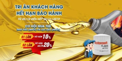 Chương trình tri ân dành cho khách hàng hết hạn bảo hành tiêu chuẩn