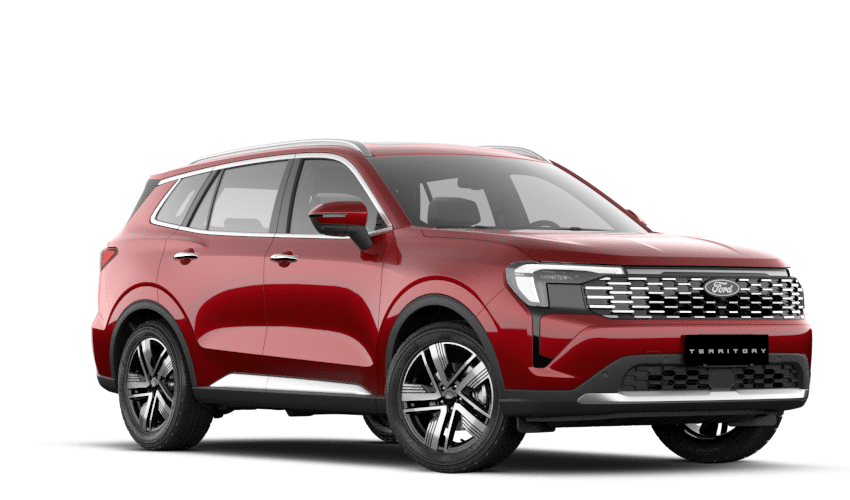 Màu xe Ford Territory 2026