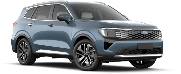 Màu xe Ford Territory 2026